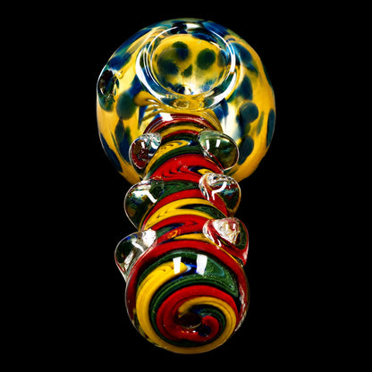 Smoke Cartel Bumpy Color Twist Fume Spoon Pipe