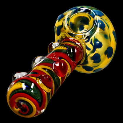 Smoke Cartel Bumpy Color Twist Fume Spoon Pipe
