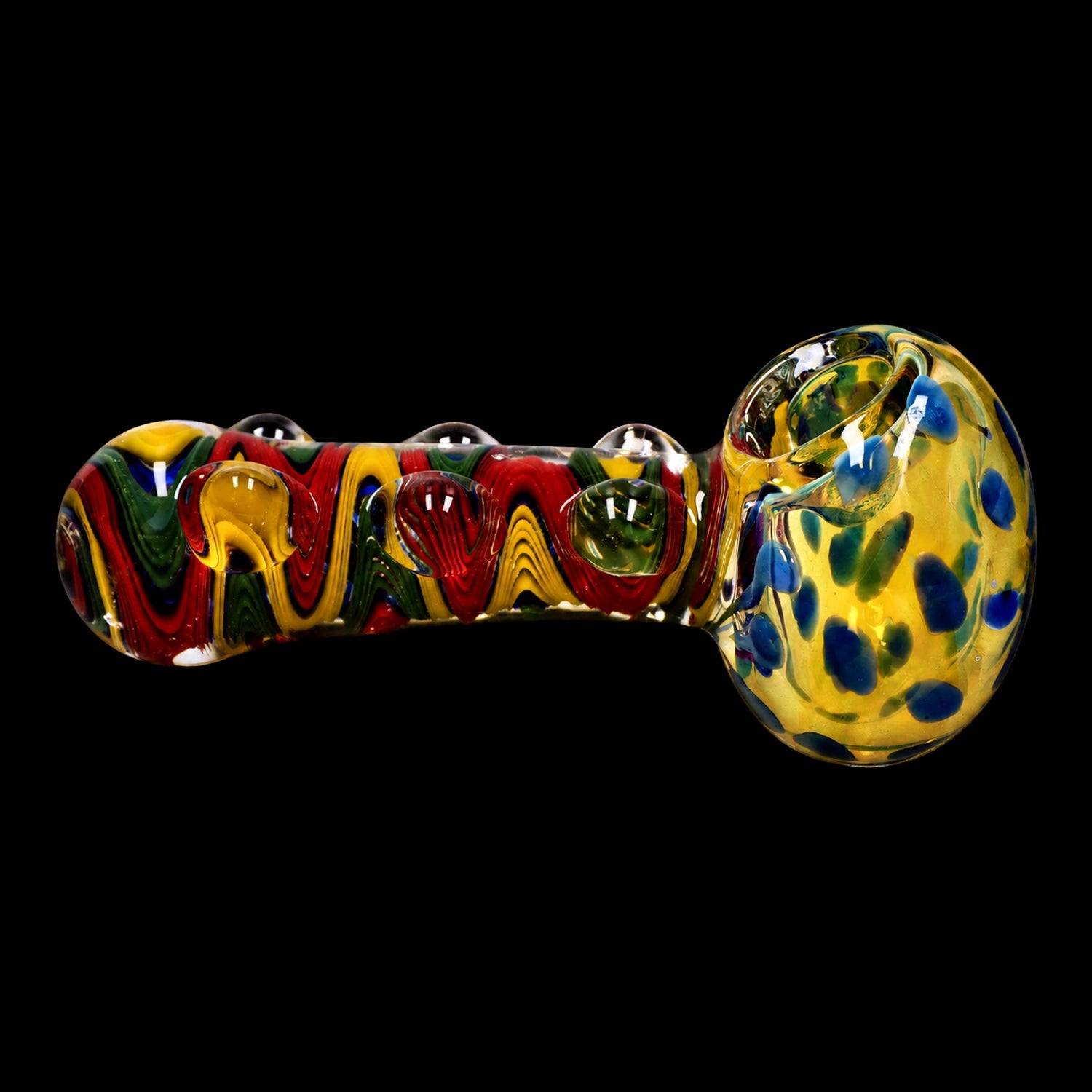 Smoke Cartel Bumpy Color Twist Fume Spoon Pipe
