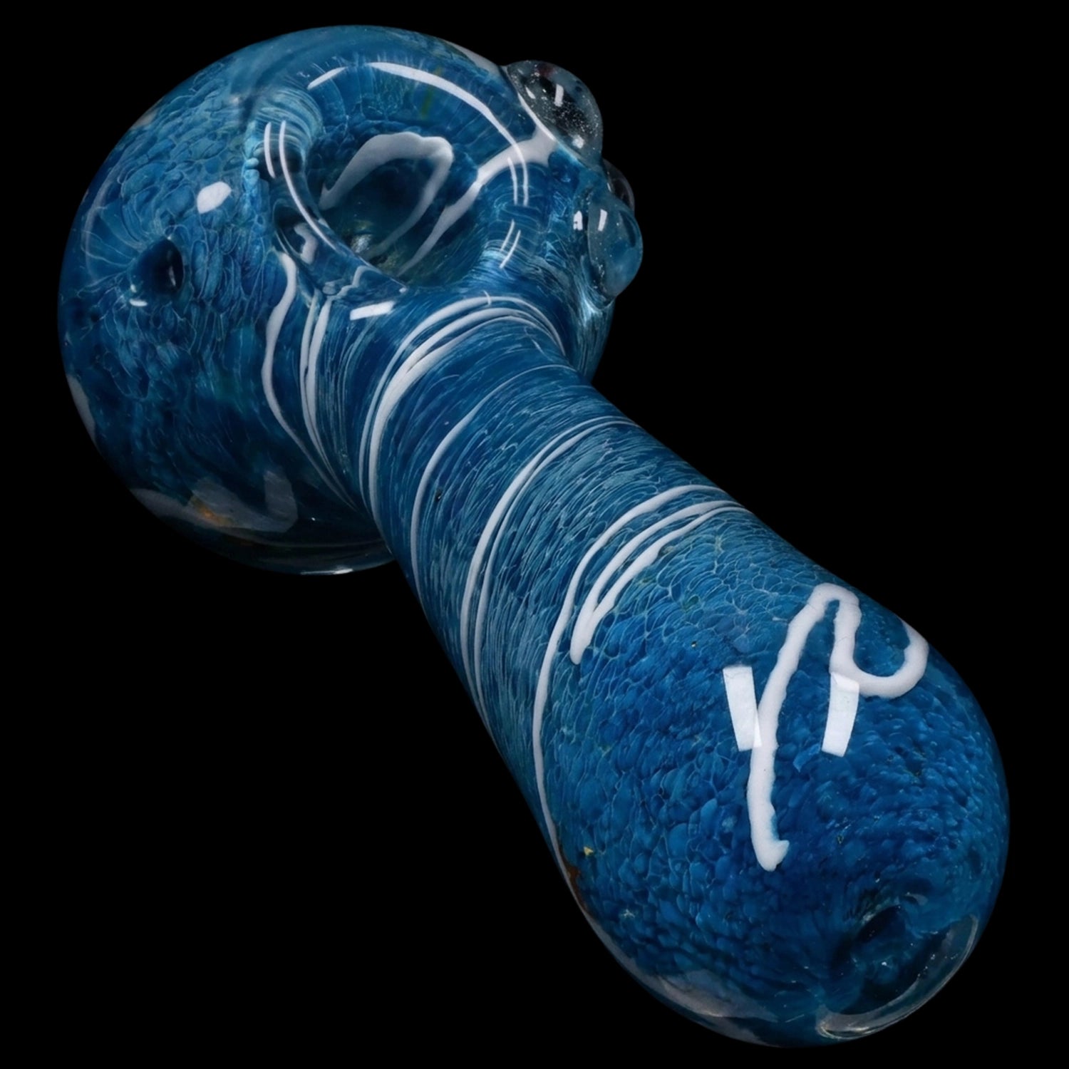 Smoke Cartel Fancy Frit with Streak Spoon Pipe