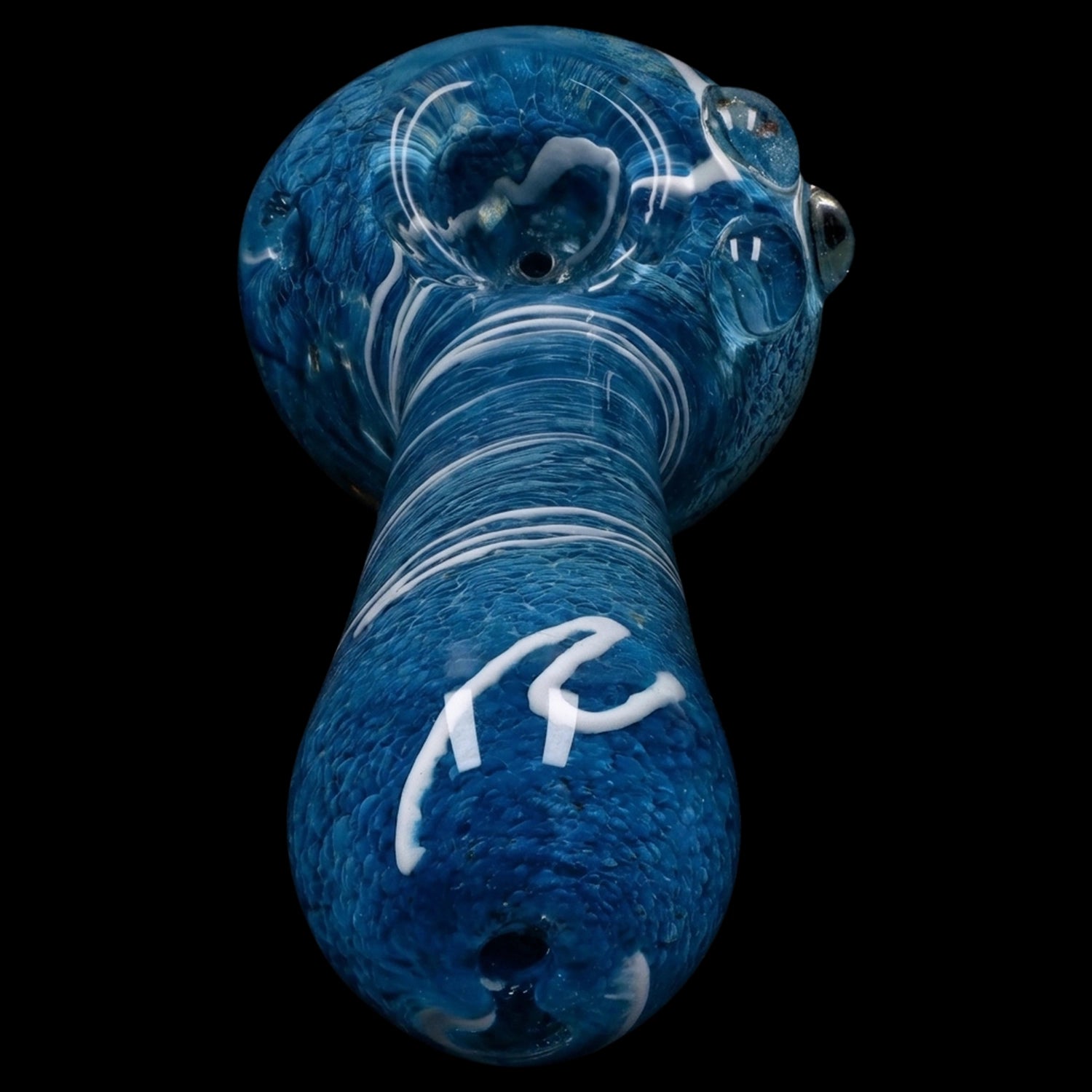 Smoke Cartel Fancy Frit with Streak Spoon Pipe