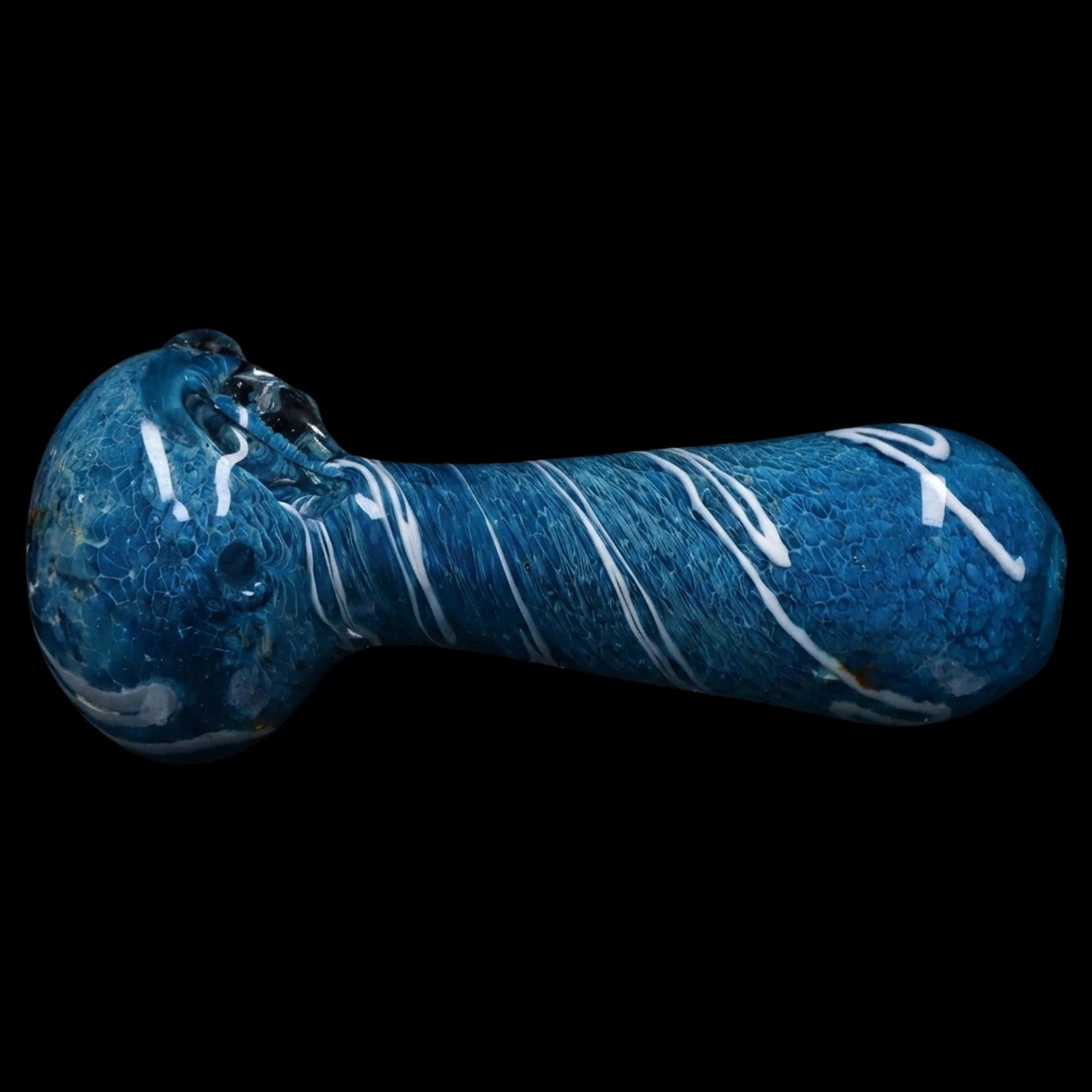 Smoke Cartel Fancy Frit with Streak Spoon Pipe