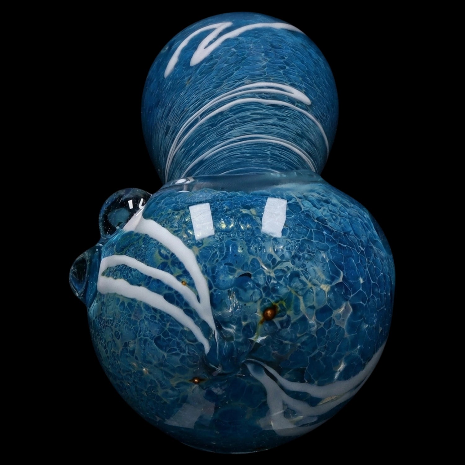 Smoke Cartel Fancy Frit with Streak Spoon Pipe