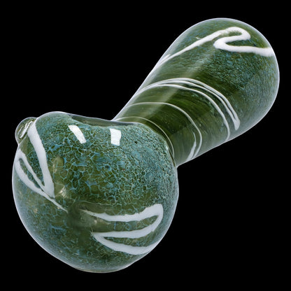 Smoke Cartel Fancy Frit with Streak Spoon Pipe