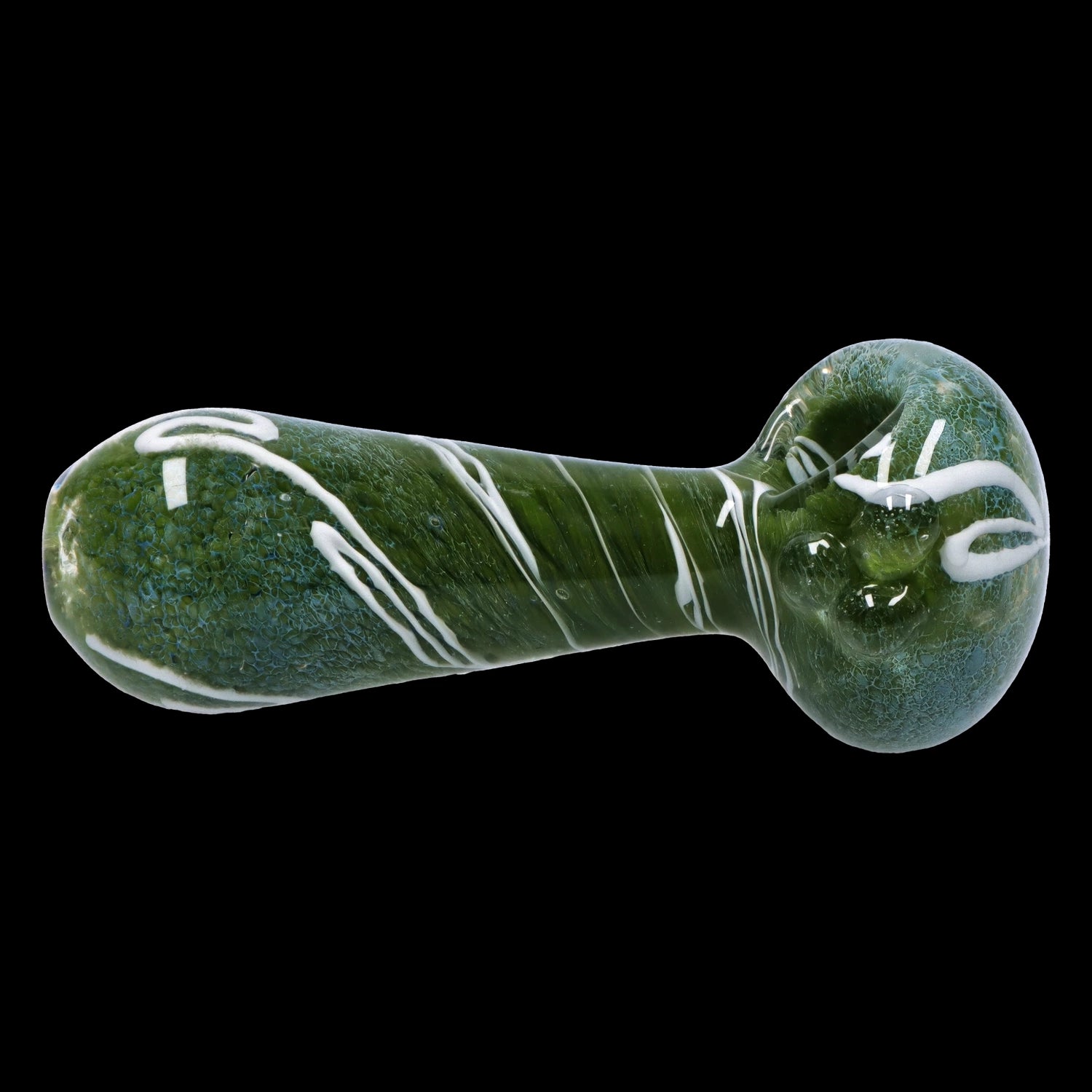 Smoke Cartel Fancy Frit with Streak Spoon Pipe