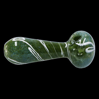 Smoke Cartel Fancy Frit with Streak Spoon Pipe