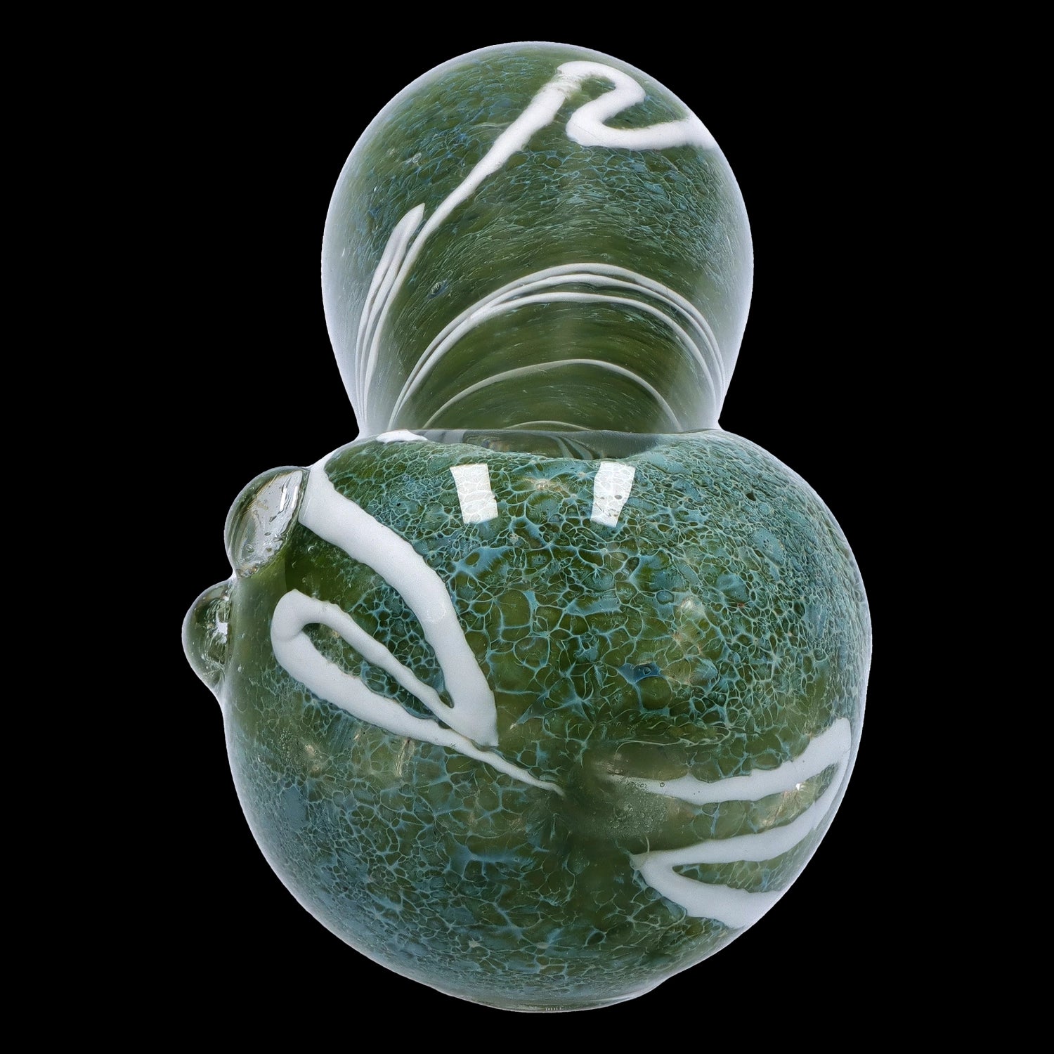 Smoke Cartel Fancy Frit with Streak Spoon Pipe