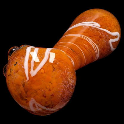 Smoke Cartel Fancy Frit with Streak Spoon Pipe