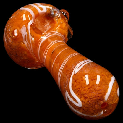 Smoke Cartel Fancy Frit with Streak Spoon Pipe