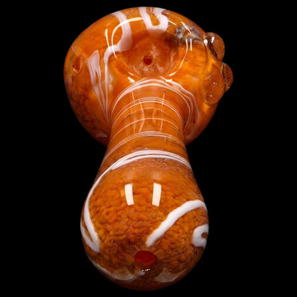 Smoke Cartel Fancy Frit with Streak Spoon Pipe