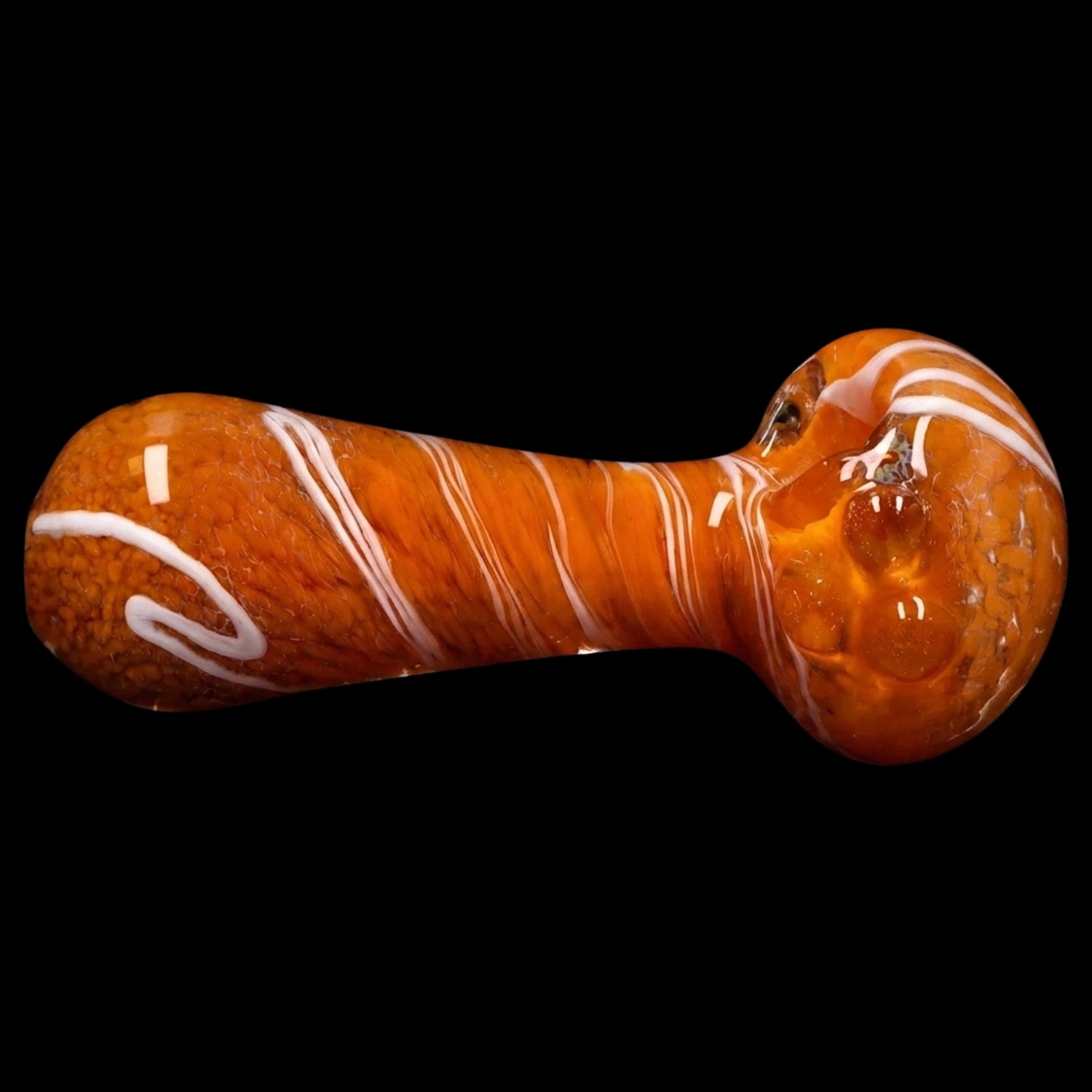 Smoke Cartel Fancy Frit with Streak Spoon Pipe