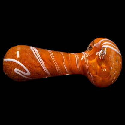 Smoke Cartel Fancy Frit with Streak Spoon Pipe