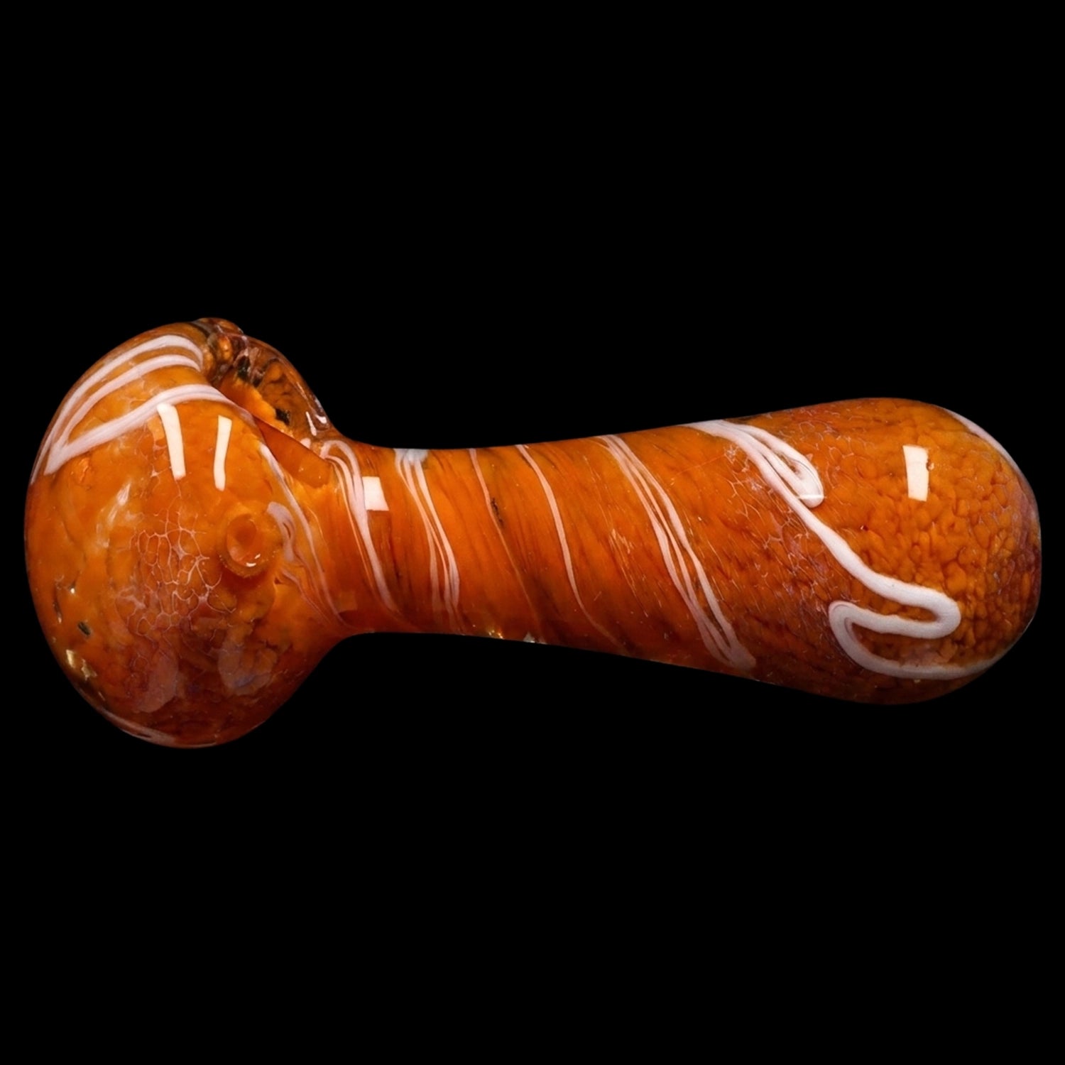 Smoke Cartel Fancy Frit with Streak Spoon Pipe