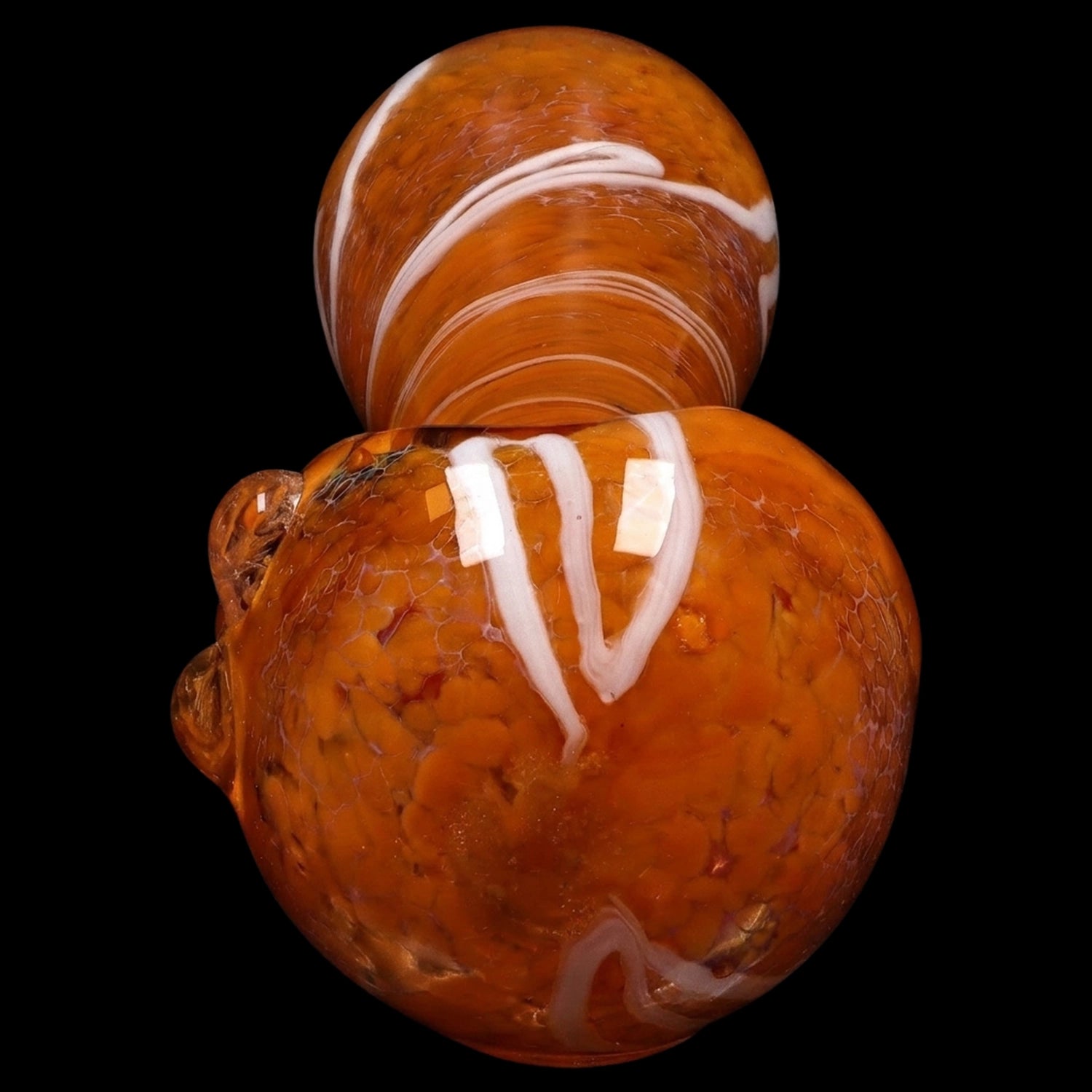 Smoke Cartel Fancy Frit with Streak Spoon Pipe