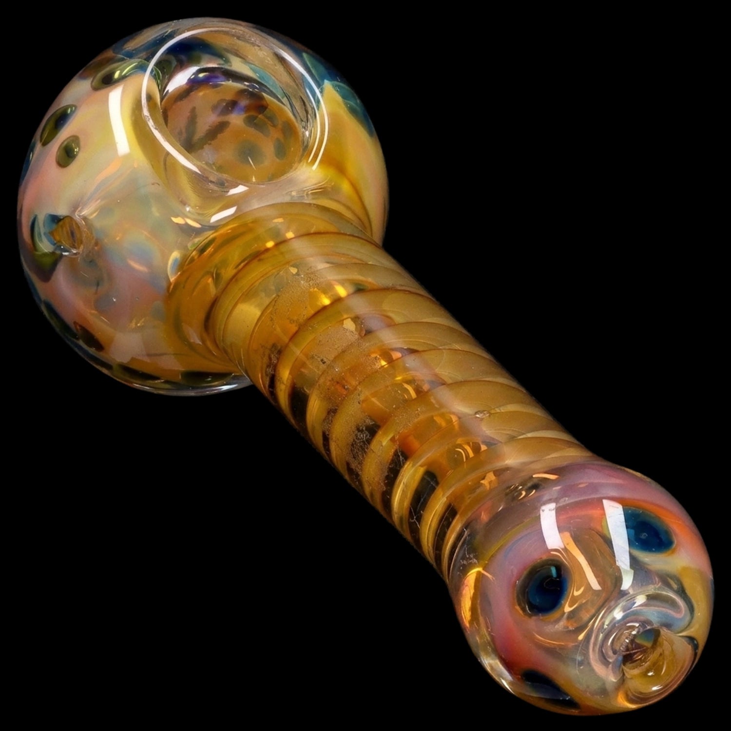 Smoke Cartel Swirly Speckled Spoon Pipe