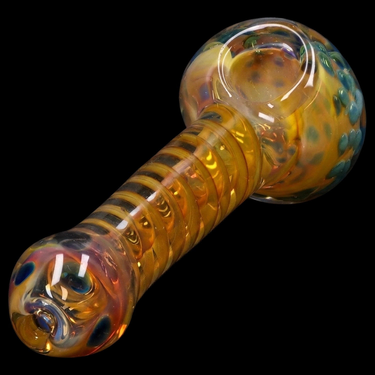 Smoke Cartel Swirly Speckled Spoon Pipe
