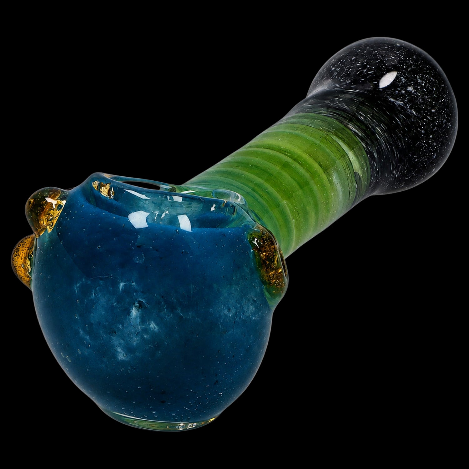 Smoke Cartel Tri-Color Swirl Spoon Pipe