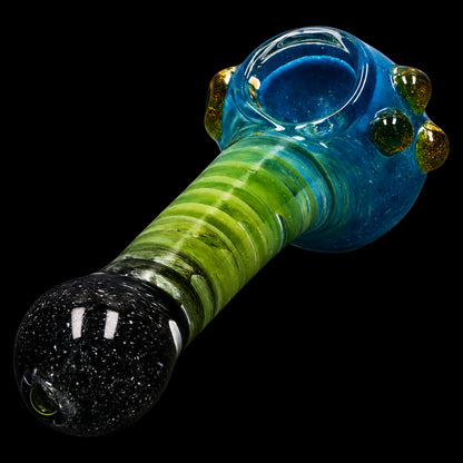 Smoke Cartel Tri-Color Swirl Spoon Pipe