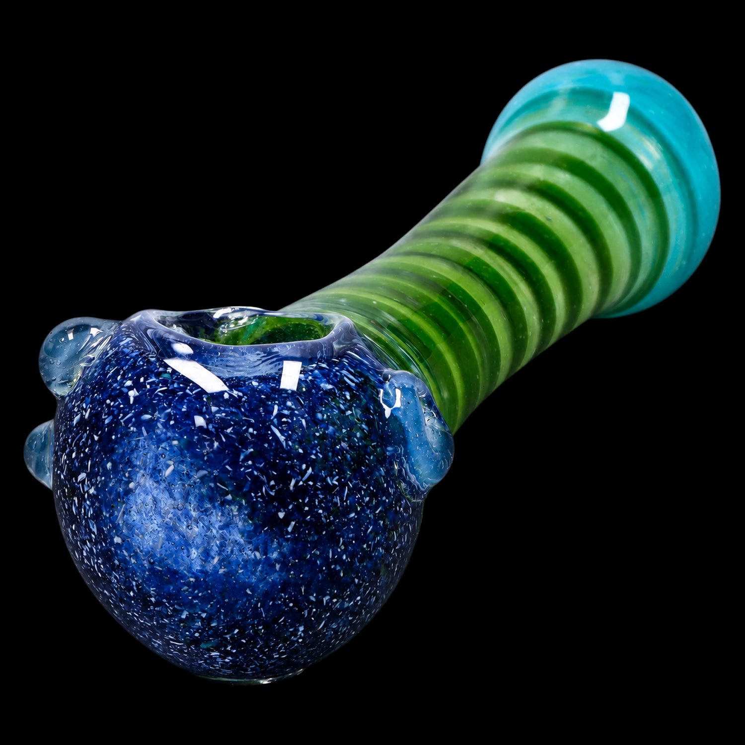Smoke Cartel Tri-Color Swirl Spoon Pipe