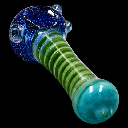 Smoke Cartel Tri-Color Swirl Spoon Pipe