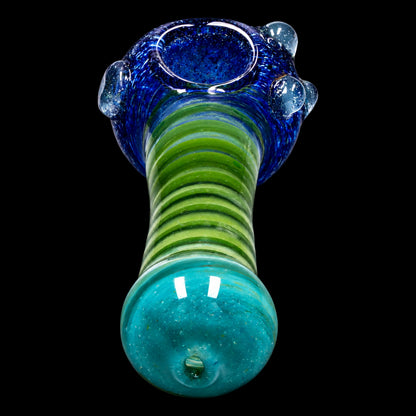 Smoke Cartel Tri-Color Swirl Spoon Pipe