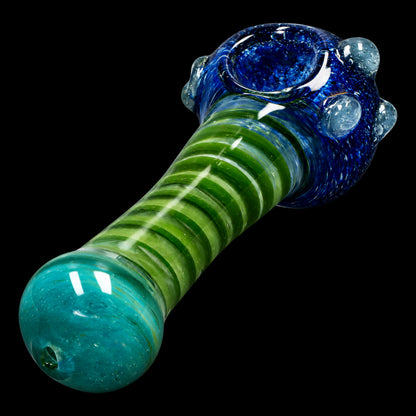 Smoke Cartel Tri-Color Swirl Spoon Pipe