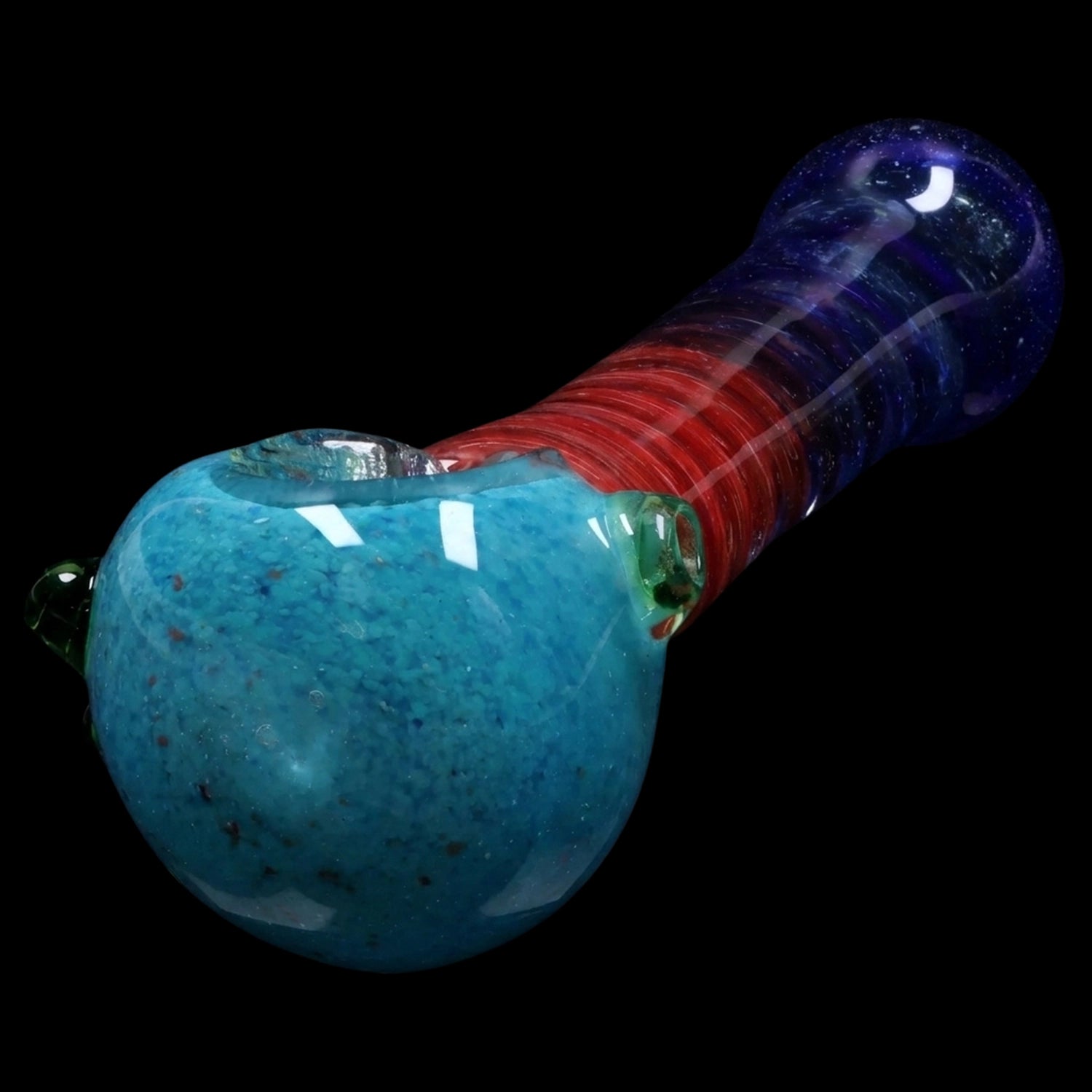 Smoke Cartel Tri-Color Swirl Spoon Pipe