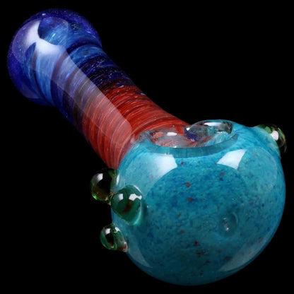 Smoke Cartel Tri-Color Swirl Spoon Pipe