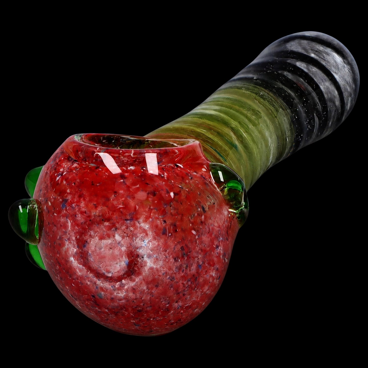 Smoke Cartel Tri-Color Swirl Spoon Pipe