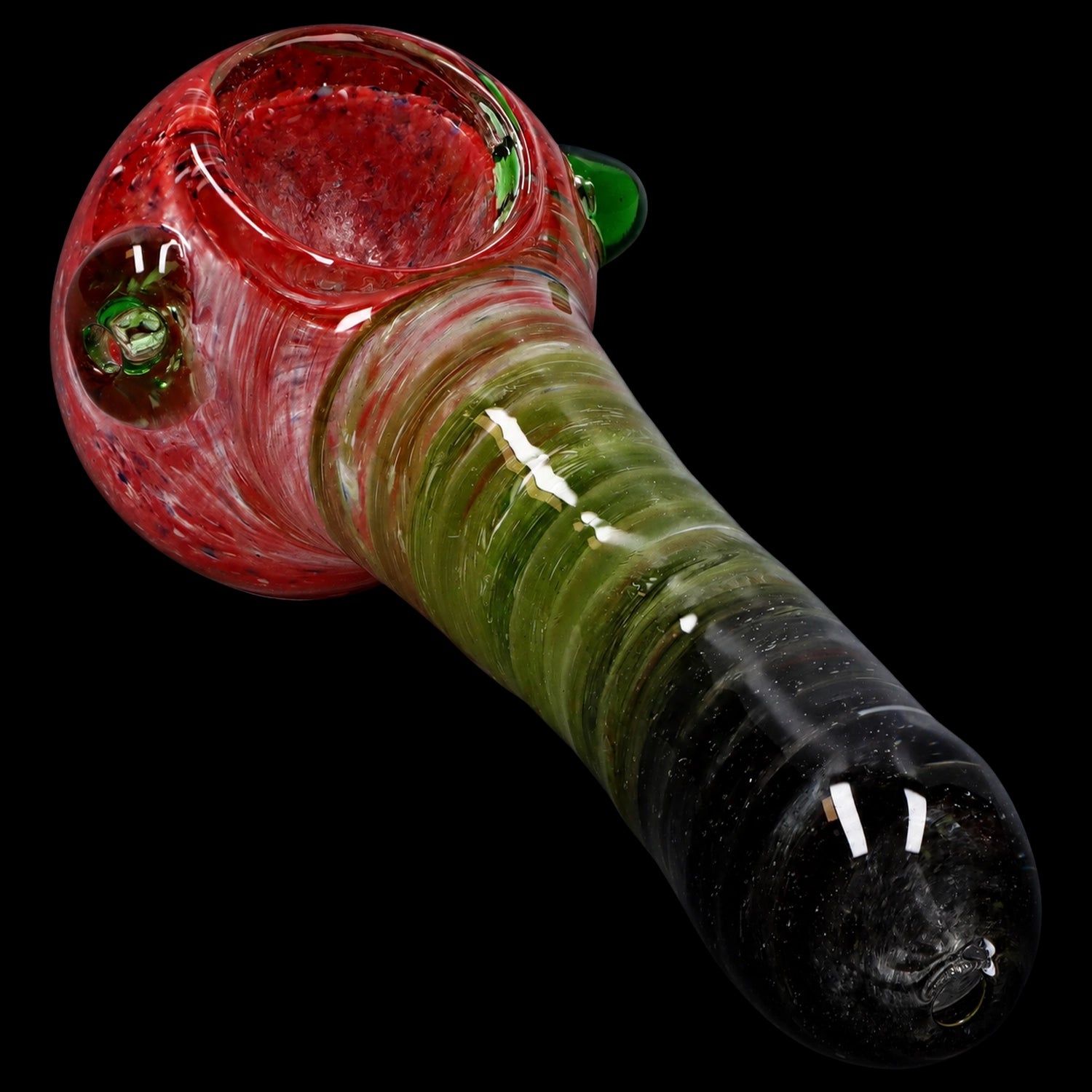 Smoke Cartel Tri-Color Swirl Spoon Pipe