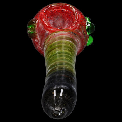 Smoke Cartel Tri-Color Swirl Spoon Pipe