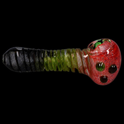 Smoke Cartel Tri-Color Swirl Spoon Pipe