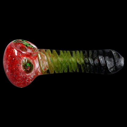 Smoke Cartel Tri-Color Swirl Spoon Pipe