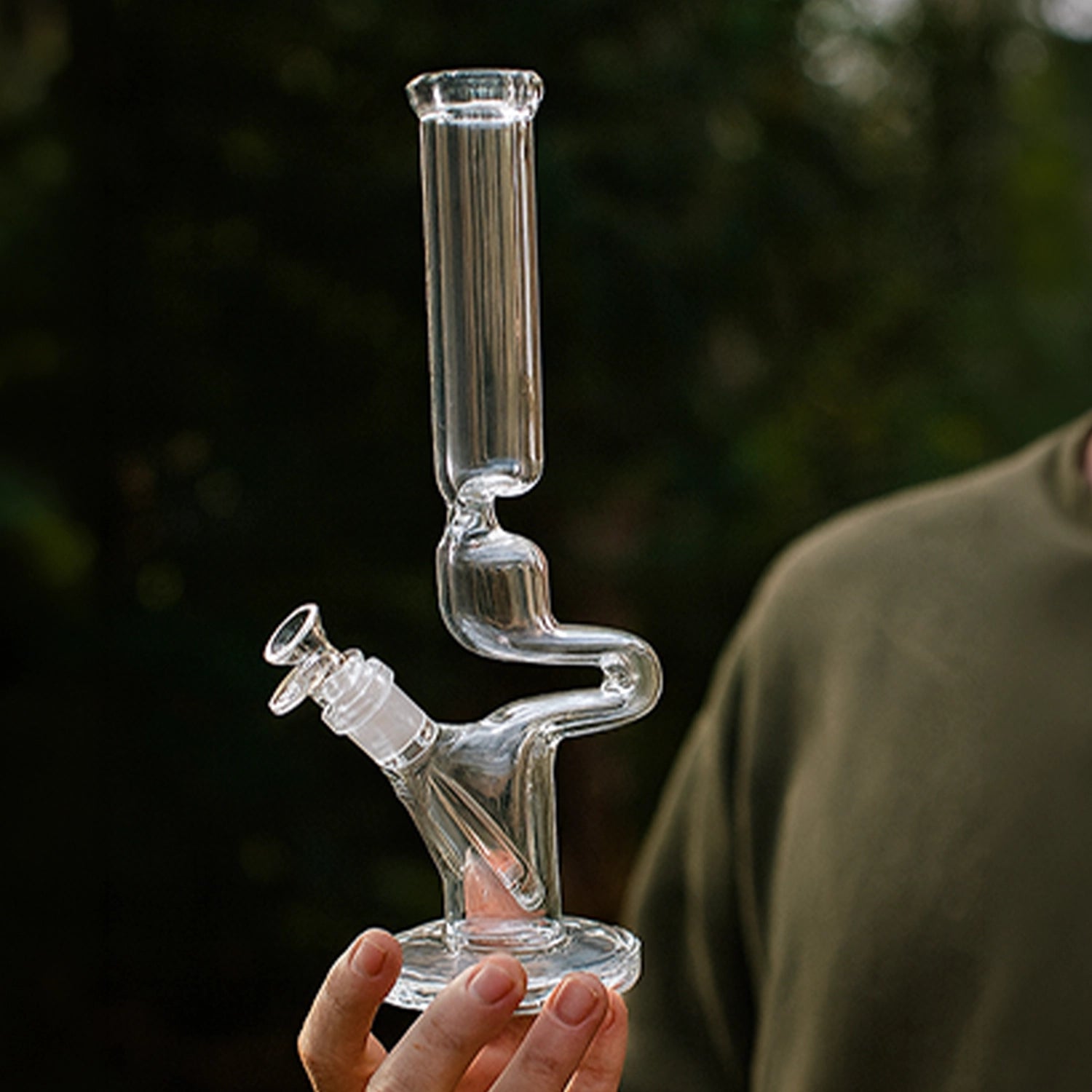 Smoke Cartel Fumed Zong Bong - 15 in.