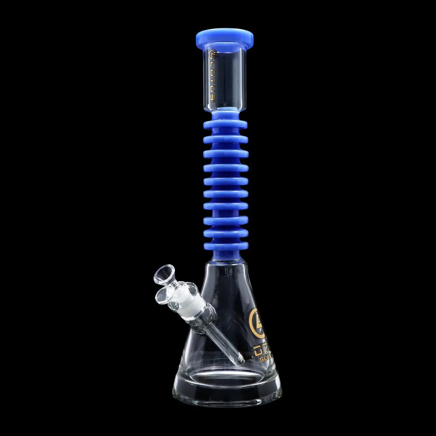 Smoke Cartel 9mm Ringed Neck Water Pipe - 18 in.