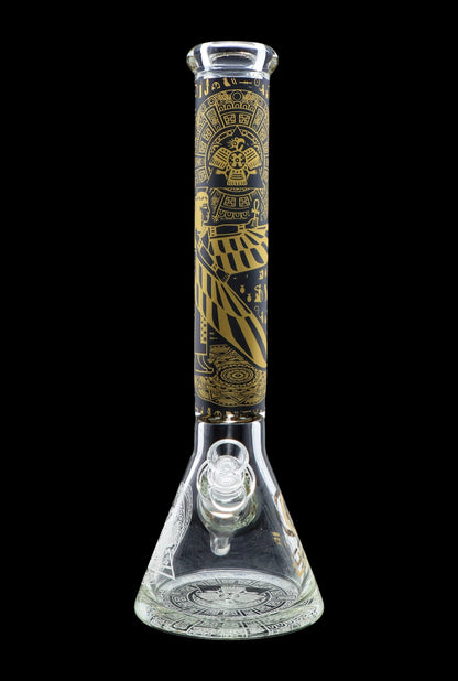 Lotus Heavy Mix Bong - 18 in.