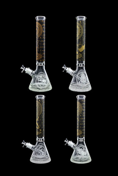 Lotus Heavy Mix Bong - 18 in.