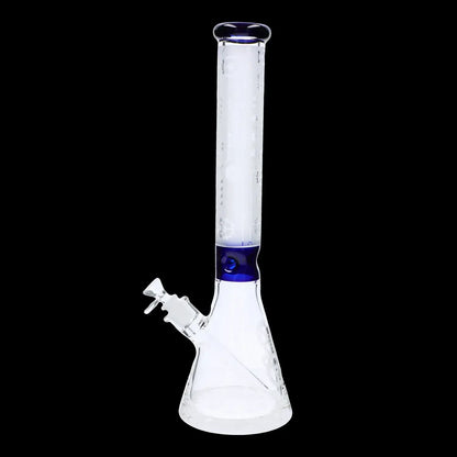 Smoke Cartel Frosted Engraved Bong - 17 in.