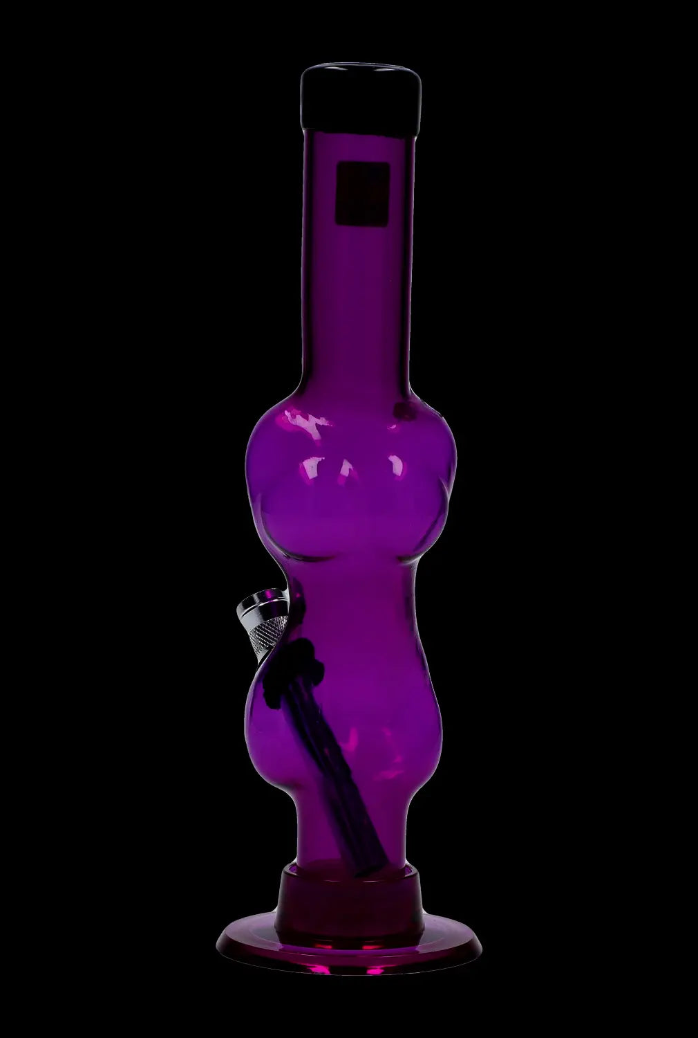 JM Plastics Serving Body Acrylic Bong - 8 in.