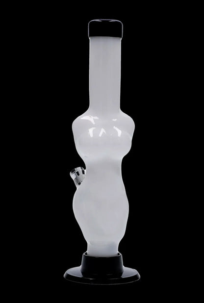 JM Plastics Serving Body Acrylic Bong - 8 in.