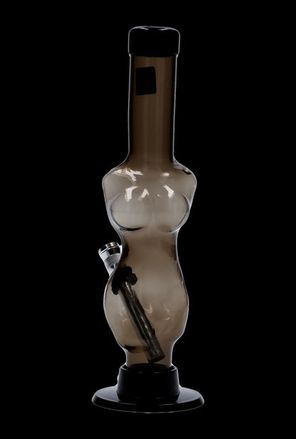 JM Plastics Serving Body Acrylic Bong - 8 in.