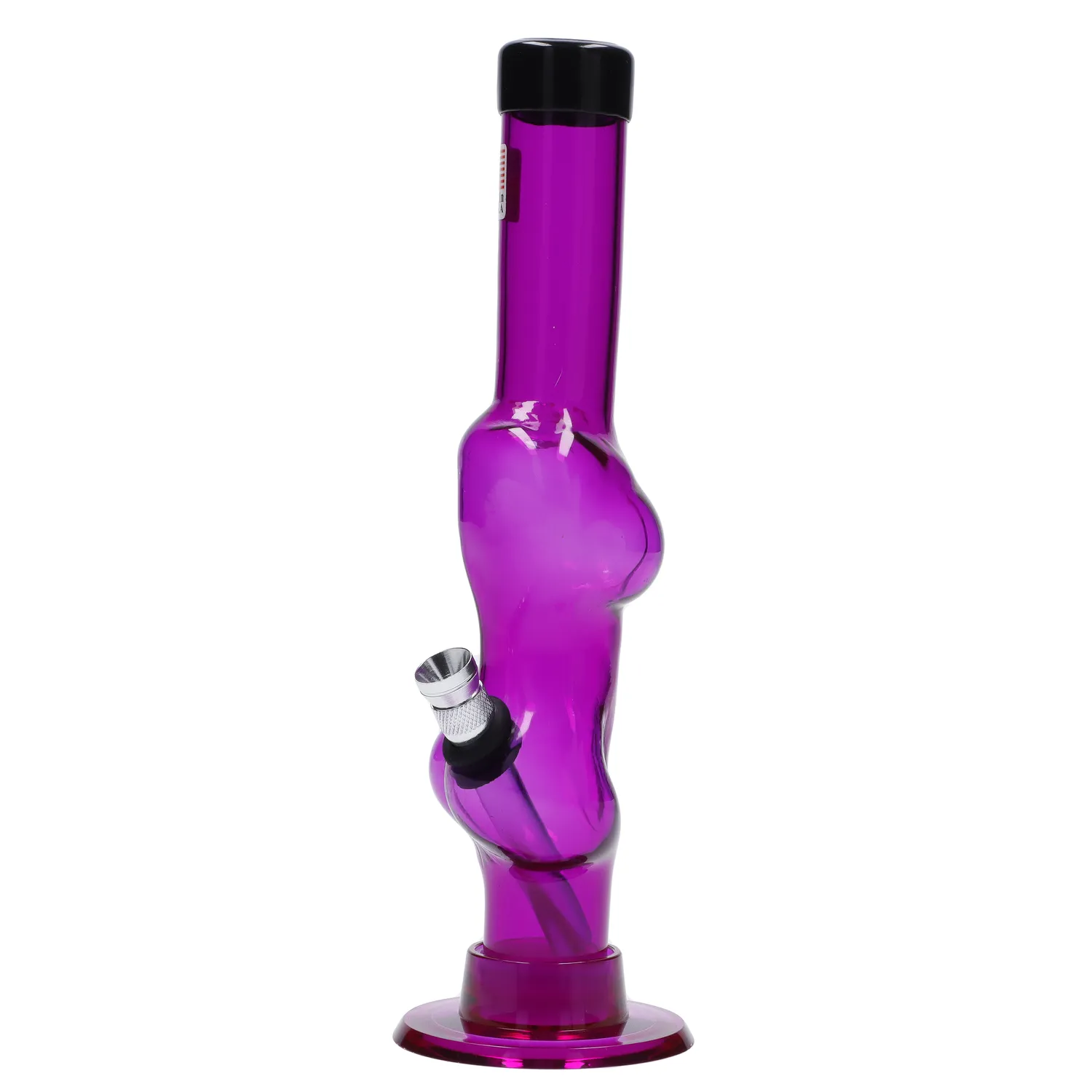 JM Plastics Serving Body Acrylic Bong - 8 in.