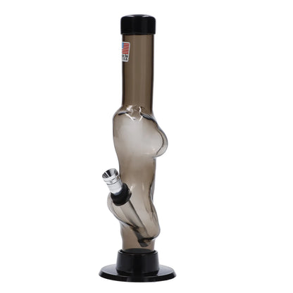 JM Plastics Serving Body Acrylic Bong - 8 in.