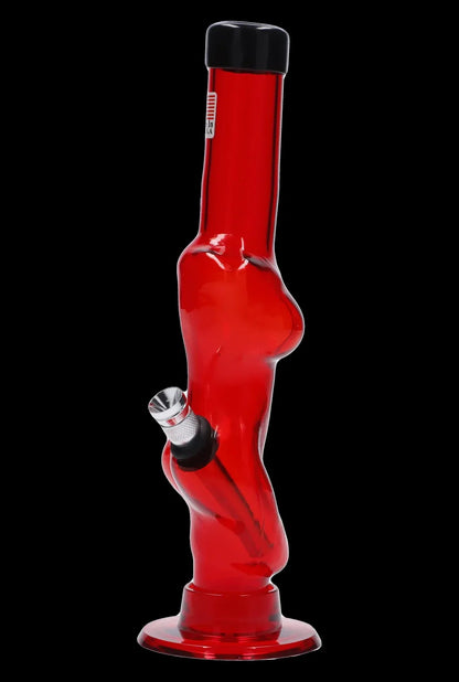 JM Plastics Serving Body Acrylic Bong - 8 in.