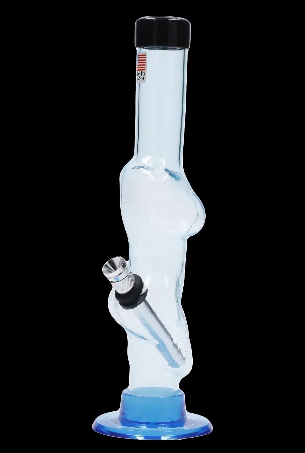 JM Plastics Serving Body Acrylic Bong - 8 in.