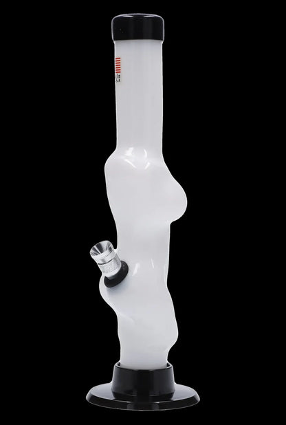 JM Plastics Serving Body Acrylic Bong - 8 in.