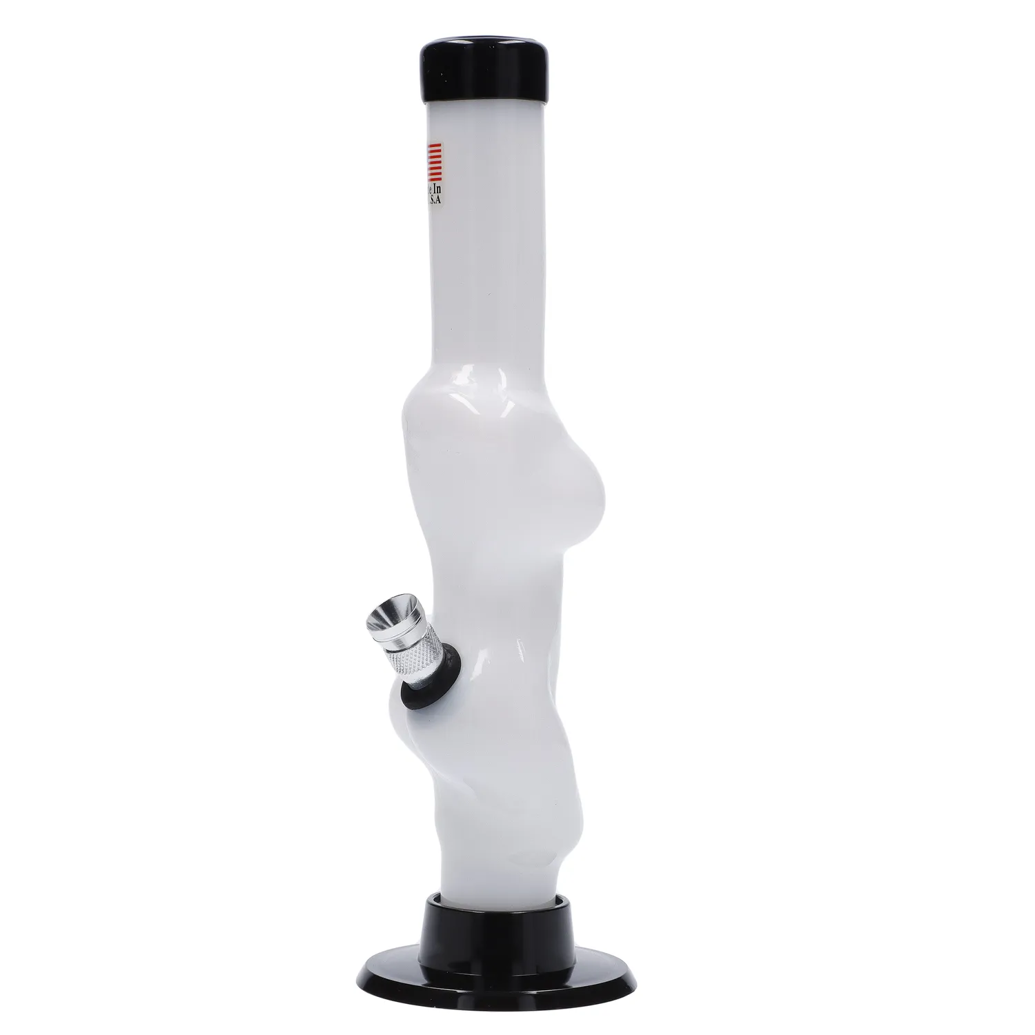 JM Plastics Serving Body Acrylic Bong - 8 in.