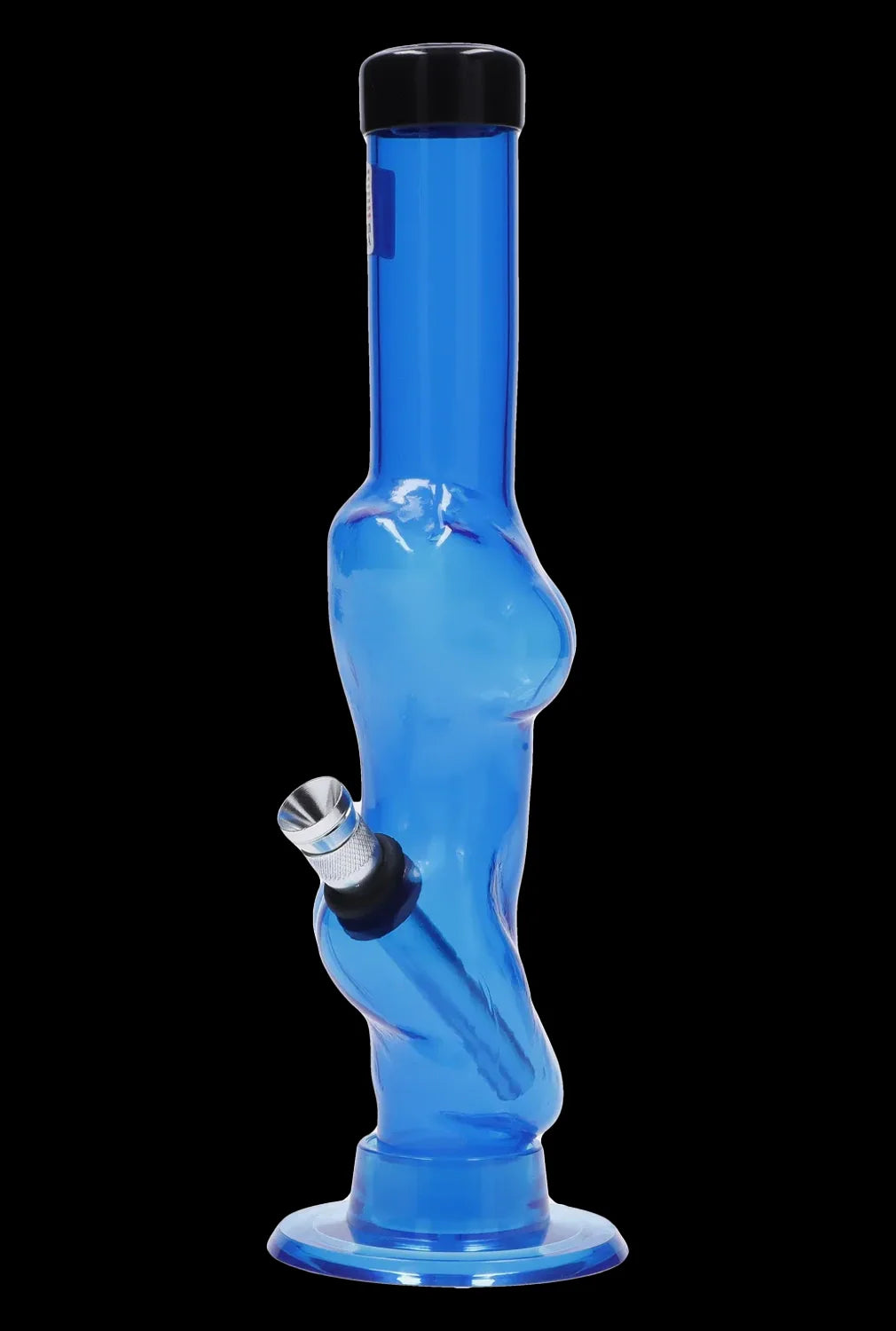 JM Plastics Serving Body Acrylic Bong - 8 in.