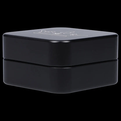 Black cannabis concentrate container.
