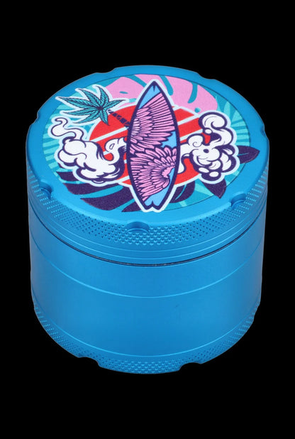 Cabana Cannabis Co. 3-Stage Grinder Swell Blue